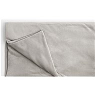Home Elements Microflannel sheet, 180 × 200, grey - Bedsheet