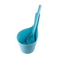 RENTO Sauna Bucket and Ladle - Blue - Sauna Bucket