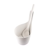 RENTO Sauna Bucket and Ladle - Silver Birch - Sauna Bucket