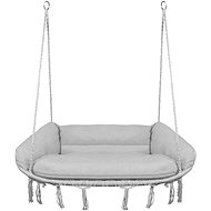 Aga Hanging armchair, double, light grey - Hanging Chair