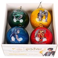 KURT ADLER Set of Harry Potter ornaments - coloured, 4 pieces - Christmas Ornaments