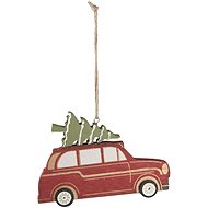 CLAYRE & EEF Christmas ornament - Wooden car - Christmas Ornaments