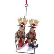KURT ADLER Christmas ornament - Reindeer on a tow - Christmas Ornaments
