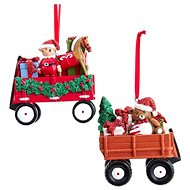 KURT ADLER Christmas ornament - Gift trolley - Christmas Ornaments