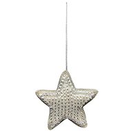 COLMORE BY DIGA Star silver 15 × 15 × 4,5 cm - Christmas Ornaments