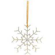 EXNER Ornament snowflake gold 15 cm - Christmas Ornaments