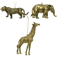 TRENDS & TRADE Hanging ornament - Golden animal, 1 piece - Christmas Ornaments