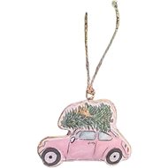 EXNER Christmas ornament - Car with tree - Christmas Ornaments