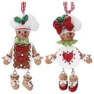 KURT ADLER Gingerbread biscuit decoration - Christmas Ornaments