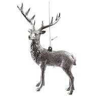 HIGHLIFE Hanging ornament - Deer, silver - Christmas Ornaments