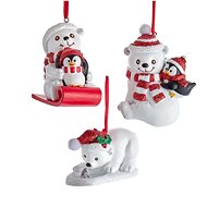 KURT ADLER Christmas ornament - Polar bear, 1 pc - Christmas Ornaments