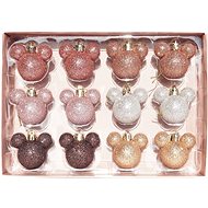 KURT ADLER Disney Mickey Mouse Metallic colour 12 pcs - Christmas Ornaments