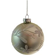 HIGHLIFE Christmas ornament - Ball green flower - Christmas Ornaments