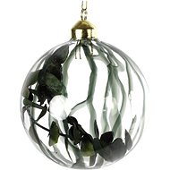 HIGHLIFE Christmas ornament - Ball with flower inside - Christmas Ornaments
