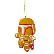 KURT ADLER Star Wars Gingerbread Mandalorian H9 - Christmas Ornaments