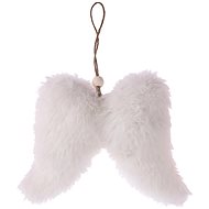 H&L Christmas decorations - hanging wings, white, 10 cm - Christmas Ornaments