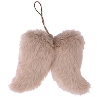 H&L Christmas decorations - hanging wings, powder, 10 cm - Christmas Ornaments