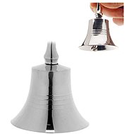 H&L Christmas decoration - bell, silver, 11 cm - Christmas Decoration