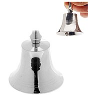 H&L Christmas decoration - bell, silver, 11 cm - Christmas Decoration