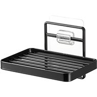 YAMAZAKI Wall Soap Holder Film Hook 4541, black - Soap Dish