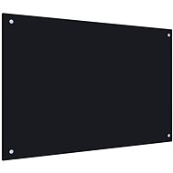 Shumee Kuchyňský panel černý 90 × 60 cm tvrzené sklo - Kitchen Backsplash