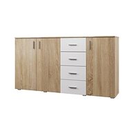 Cheapest furniture Chest of drawers Matjby Cayden 05, oak sonoma/white - Chest of Drawers