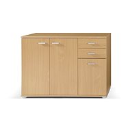 Cheapest furniture Komoda Rogelio 1, beech - Chest of Drawers