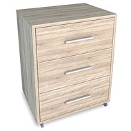 Cheapest furniture Drawer container Maughani II, oak sonoma - Chest of Drawers