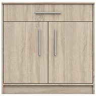 Cheapest furniture Cortona 1S2D chest of drawers, oak sonoma - Chest of Drawers