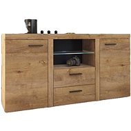 Cheapest furniture Komoda Kaden 2D2S, oak lefkas - Chest of Drawers