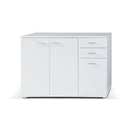 Cheapest furniture Komoda Rogelio 1, white - Chest of Drawers