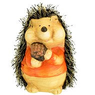 Dommio Hedgehog with cone ceramic 13 cm - Decoration