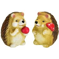 Dommio Hedgehogs with apple and sponge 9 cm, 2 pcs set - Decoration