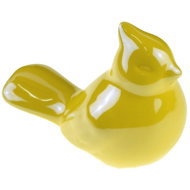 Dommio Ceramic bird yellow 8 cm - Easter Decoration