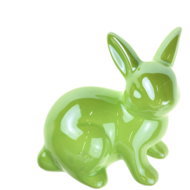 Dommio Ceramic bunny green 7,4 cm - Easter Decoration