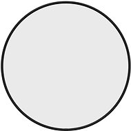 Shumee Wall mounted round black 40 cm - Mirror