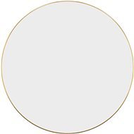 Shumee Nástenné okrúhle zlaté 60 cm - Zrkadlo