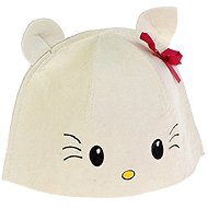 SOTRA Children's felt sauna hat Kitty, 100% Merino wool - Sauna Hat