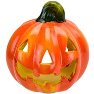 BerryHome Ceramic laughing pumpkin 10 × 12 cm - Candlestick