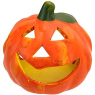DOMMIO Ceramic pumpkin small 8 × 8 cm - Candlestick