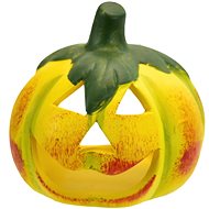 DOMMIO Ceramic pumpkin yellow 8x8 cm - Candlestick