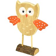 DOMMIO Wooden Owl 13 cm - Decoration