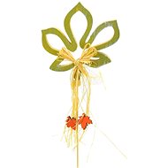 DOMMIO Wooden leaf stopper green - Decoration