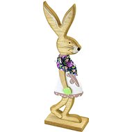 Dommio Rabbit with purple scarf, 24 cm - Easter Decoration