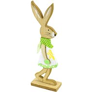 Dommio Hare with green scarf, 24 cm - Easter Decoration