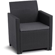 KETER Garden armchair MARIE duo set, graphite - 2pcs in package - Garden Armchair