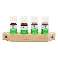 EMENDO OY Sauna essence PREMIUM, 4 × 10 ml, natural holder - Sauna Scent