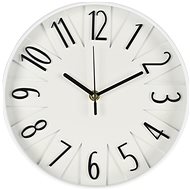 H&L Wall Clock 3D, 25 cm, white - Wall Clock
