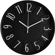 H&L Wall Clock 3D, 25 cm, black - Wall Clock