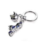 TRIOKA Key crusing, 2 pendants, with SWAROVSKI® elements - Keychain